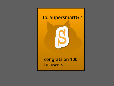 SupersmartG2 scratch award