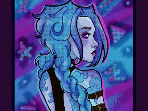 Jinx Arcane Art⁠☆ﾟ⁠.⁠*⁠･⁠｡ﾟ