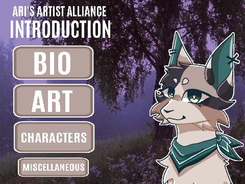 ⭐ ARI'S ARTIST ALLIANCE INTRO ⭐ 
