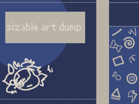 SIZABLE ART DUMP