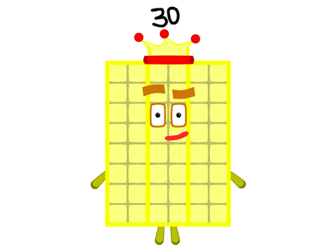Hexadecimalblocks band 3 but in arifmetix style