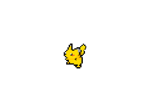 ピカチュウドット絵