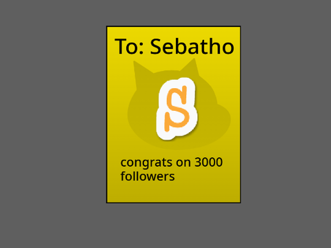 Sebatho scratch award