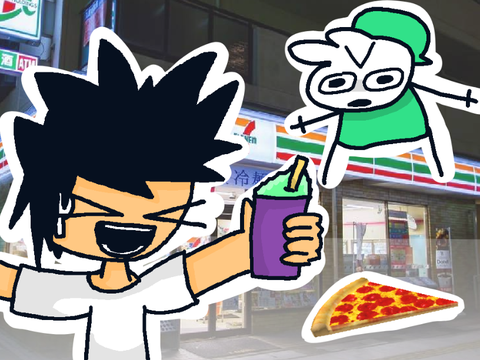 7-Eleven (ft. GreenIsBAd) || #animations #all