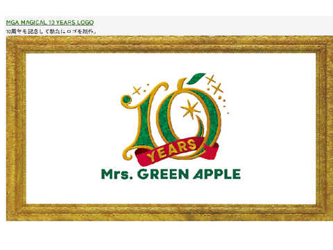 Mrs.GREEN APPLE MAGICAL 10 YEARS