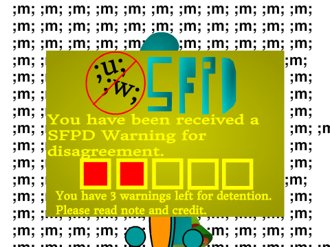 SFPD Warning #2
