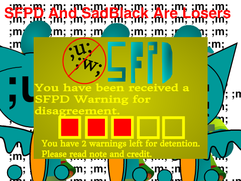 SFPD Warning #3