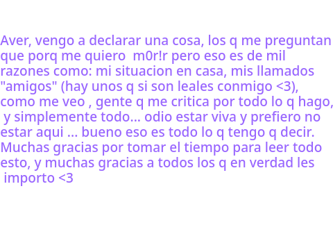 La verdad... 