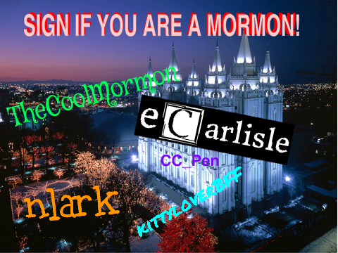 SIGN IF YOU ARE A MORMON! remix remix remix remix