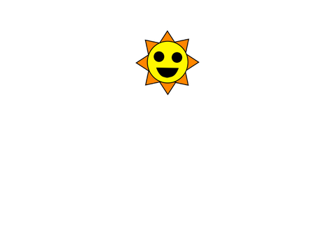 mr. sun goes AHH-