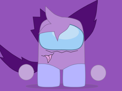 Meet Amethyst, my main among us OC!