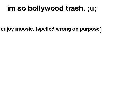 im sally bollywood trash