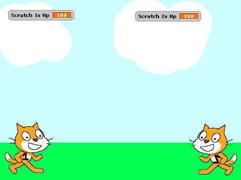 Scratch fight!