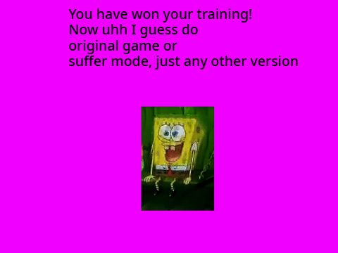 Weegee Boss Fight Training Mode