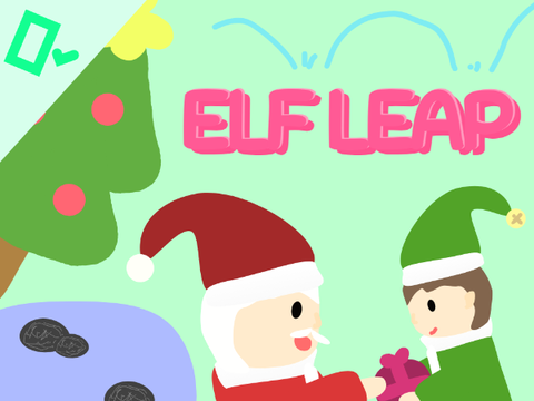 Elf Leap (Frog leap Christmas Game)