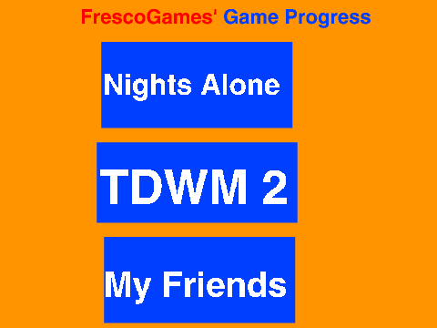 FrescoGames' Game Progress