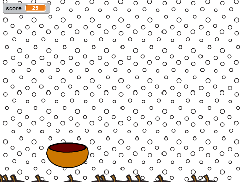  The Apple Catching Game By Raegan