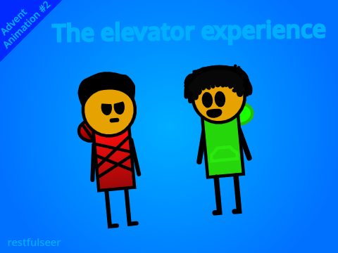 The Elevator Experience | Animation Day 2 #Animation #Stories