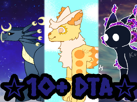 10+ Space Themed DTA (CLOSED)