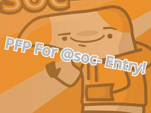 PFP For @soc- Entry!|#Art#Awesome