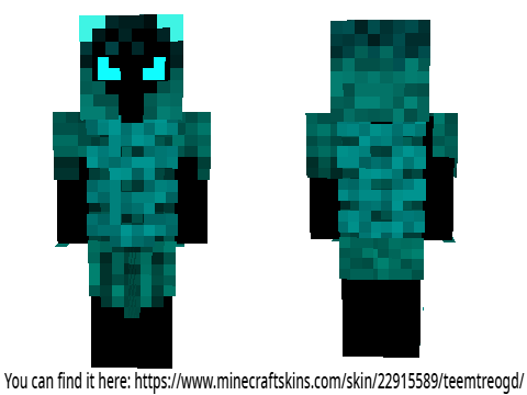 My New Minecraft Skin (Based on my GD icon)