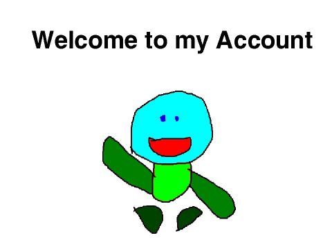 Welcome to my Account