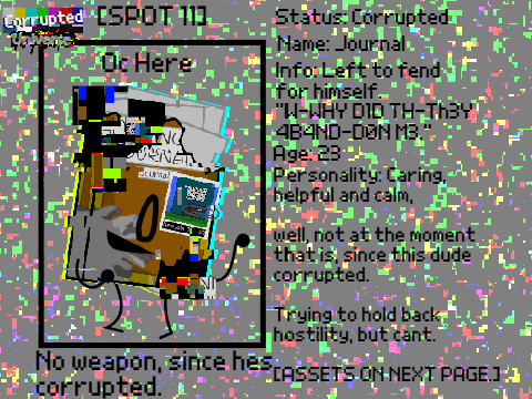 Corrupted Universe Sign ups - JOURNAL