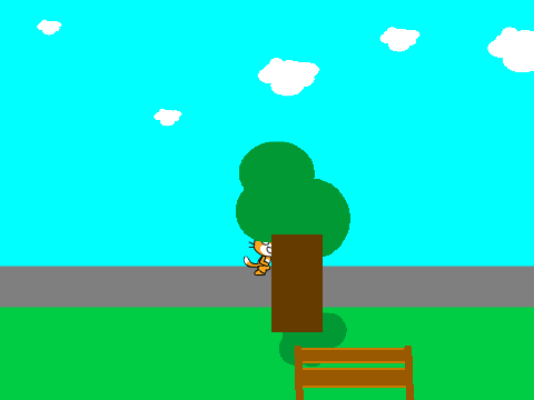Scratchy's walk