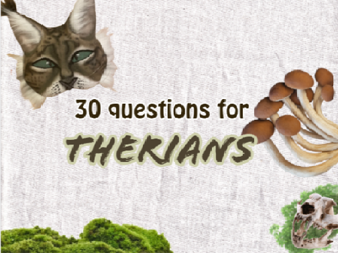 30 ANSWERS from a therian 