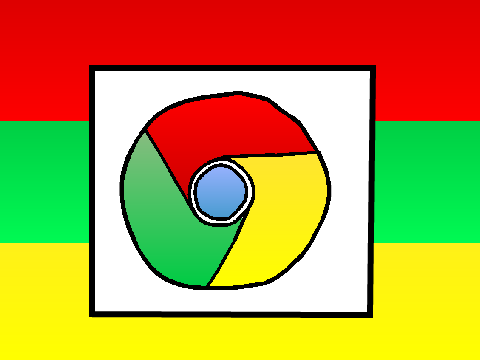 Chrome Logo Speed Drawing
