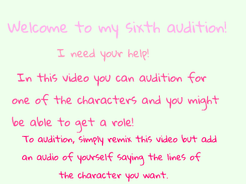 Ever After High audition 6 (Closed)