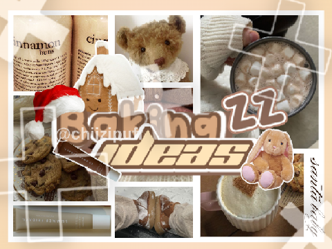  ꒰ baking ideas〃 ☆