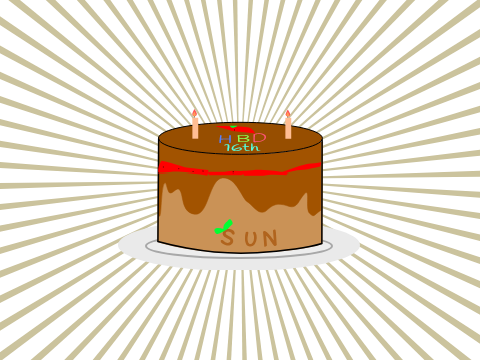 BDay Cake for @Beatiful_Sunshine