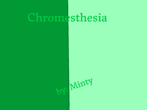Chromesthesia-What do you see?