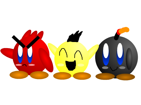 Angry Birds Kirbys better(not to brag)