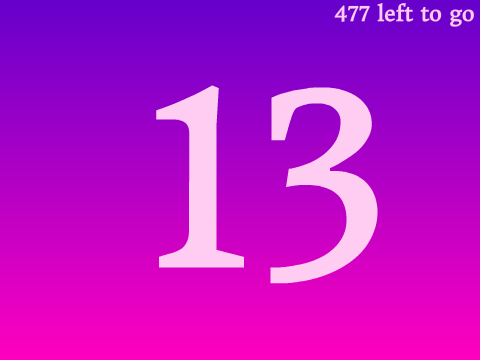 Can we count to 500? #13