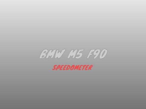 BMW M5 F90 (akrapovich exhaust) 