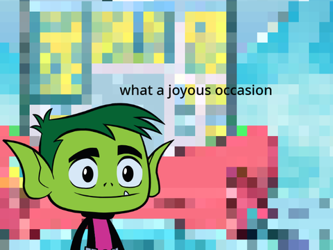 teen titans go SPOOKY COMIC number 1 - im scared