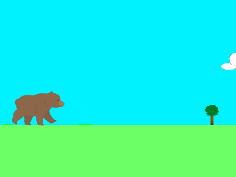 An infinite runner 