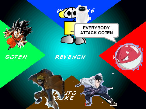 SASUKE VS NARUTO VS GOTEN VS VOLTORB VS WALL-E AND EVE PART 2 remix