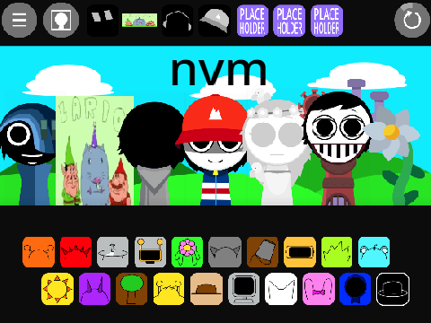 I am making a sprunki cancelled update