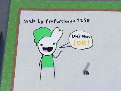 I drew GreenIsBad's OC on Roblox