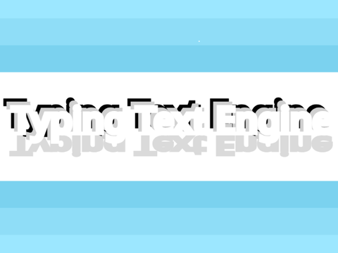 Typing Text Engine || All characters! #Engine #all