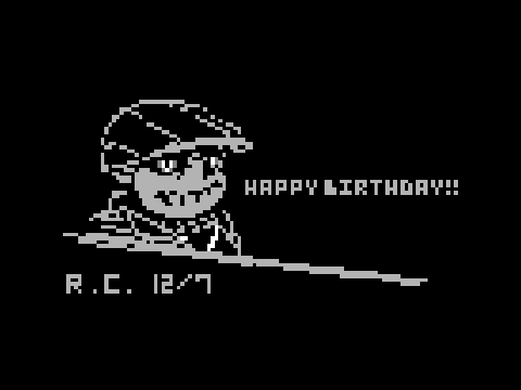 Happy birthday!!!!
