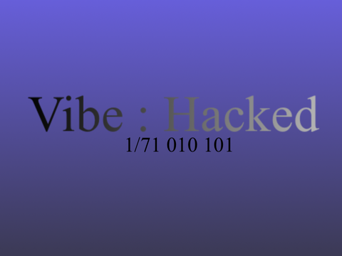 V̷̜͂i̶̪͠b̴̦̄e̴͙͊ ̶͍̉:̴̟̕ ̴̙͗H̶̜̿ȃ̶̖c̴̣̍k̸̨̕ë̵̙d̶̤́ / non-official aura