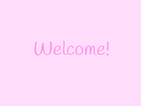Welcome!