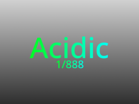Acidic