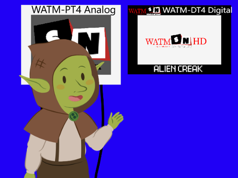 WATM-PT4 shutdown, WATM-DT4 stays on the air (Analog Dub, 2009) video file