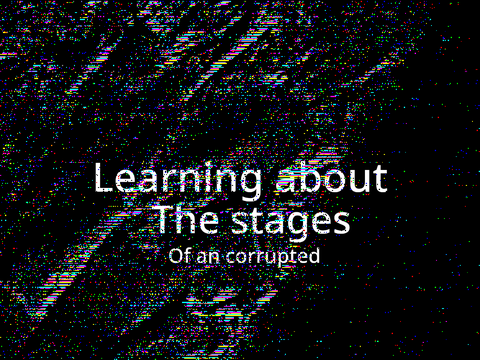 Corruption-Stages