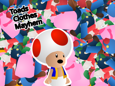 Toad's Clothes Mayhem #games #all 
